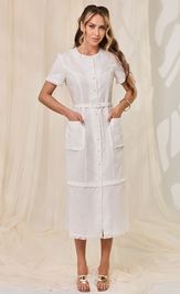 Sukienka Golden Valley 44281 belyj