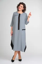 Sukienka Michel Chic #2073 plate seryj