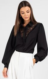 Blouse VIZAVI 748 chernyj