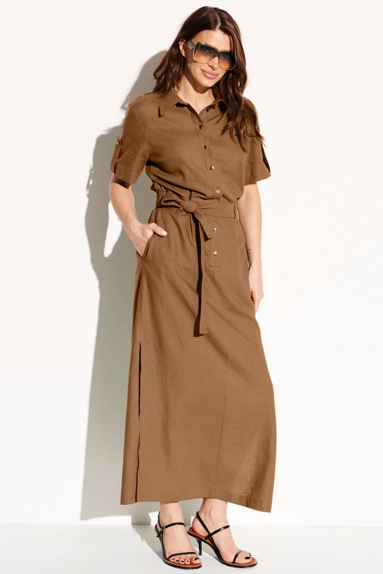 Dress Elletto Life #11140 karamelnyj
