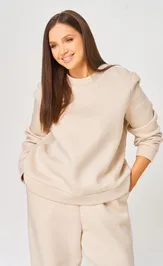 Sweatshirt V&N fashion 1066_bezhevyj