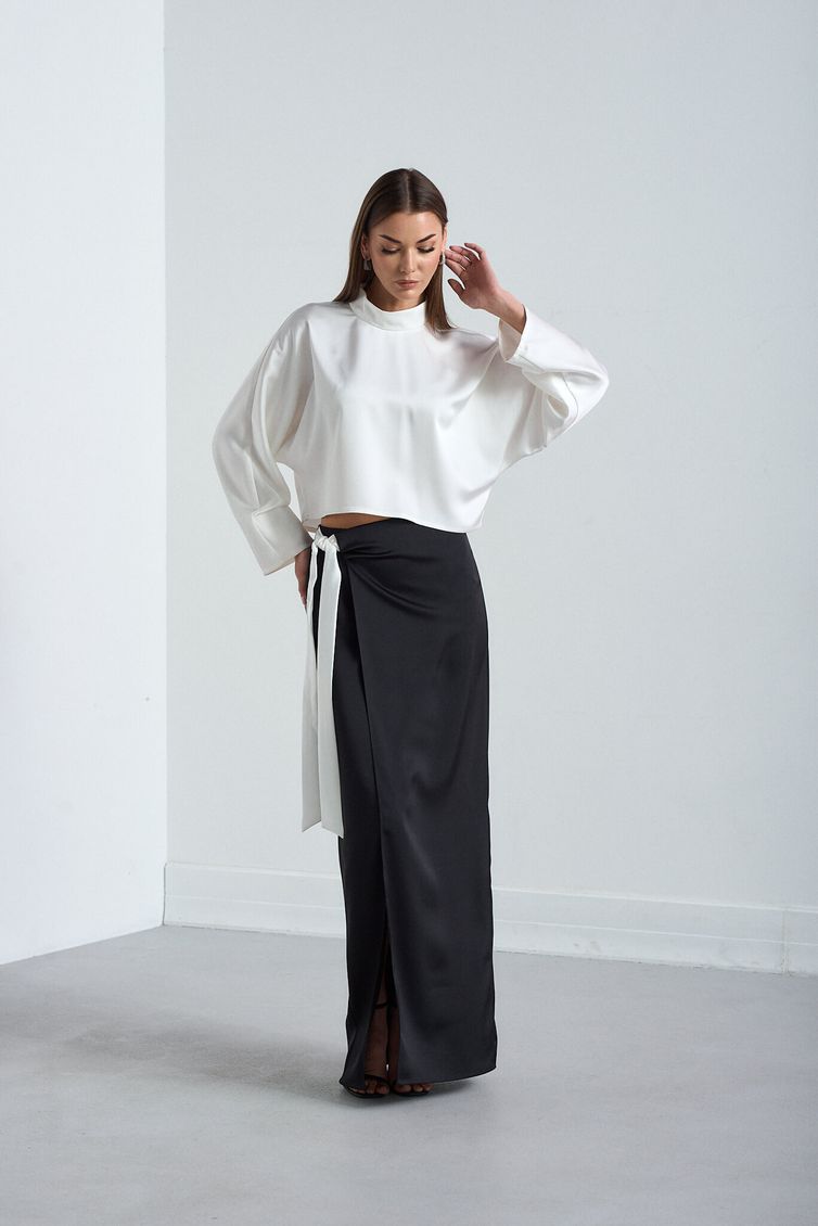 Костюм Леди лайн арт. 2926 белый-черный