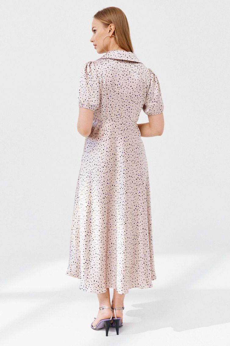 Dress Elletto Life #1899 bezh