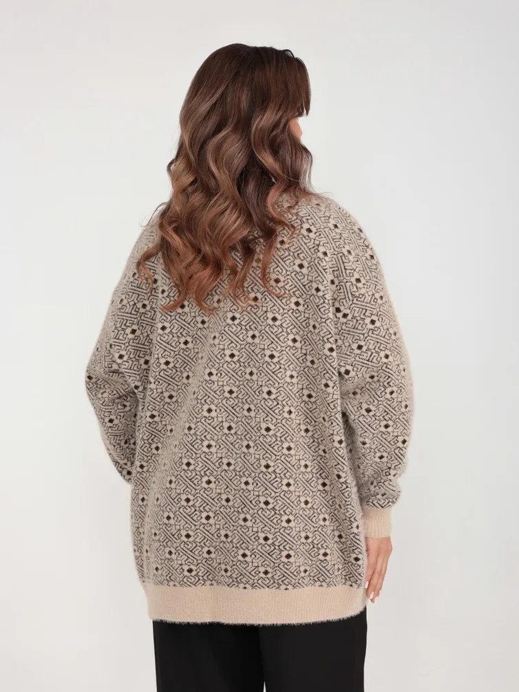 Sweter BONADI #2251 bezhevyj