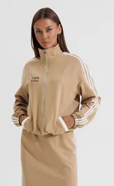 Бомбер V&N fashion 1183_бежевый