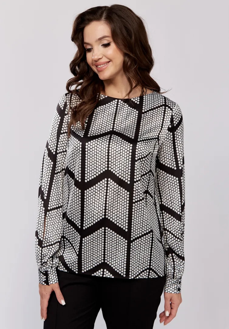 Bluzka MALI #624-046 polka