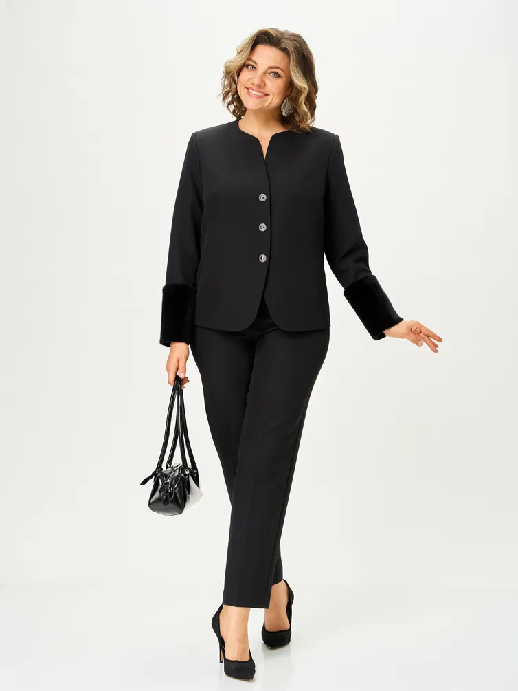 Garnitur Vilena-fashion #1210 chernyj