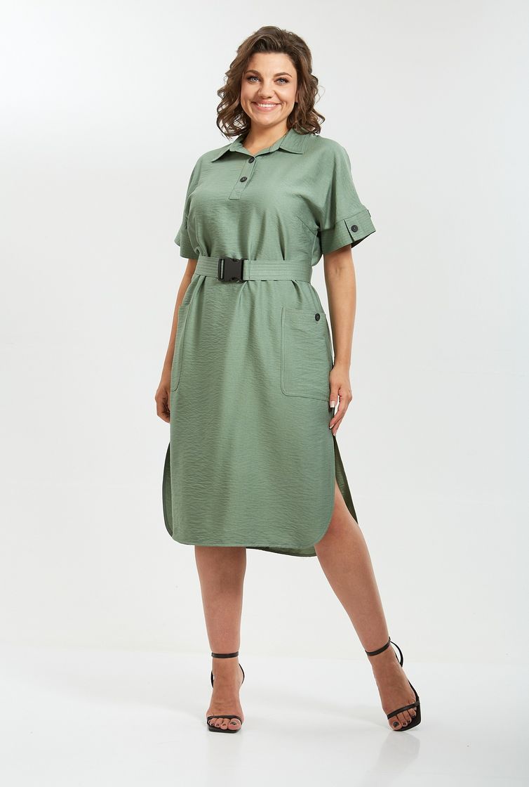 Dress Rishelie #0983 oliv