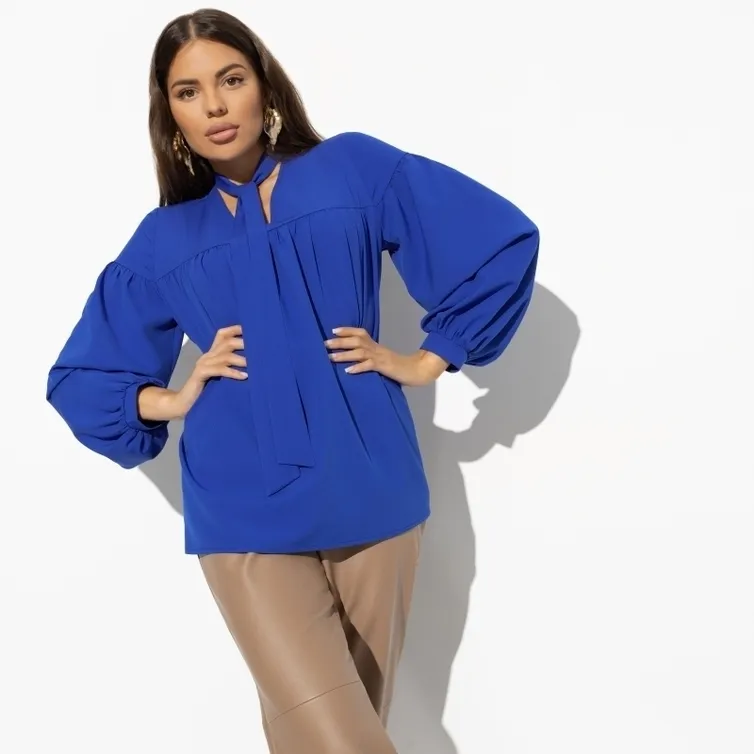 Bluzka CHARUTTI #Rokovaya vstrecha (blue)