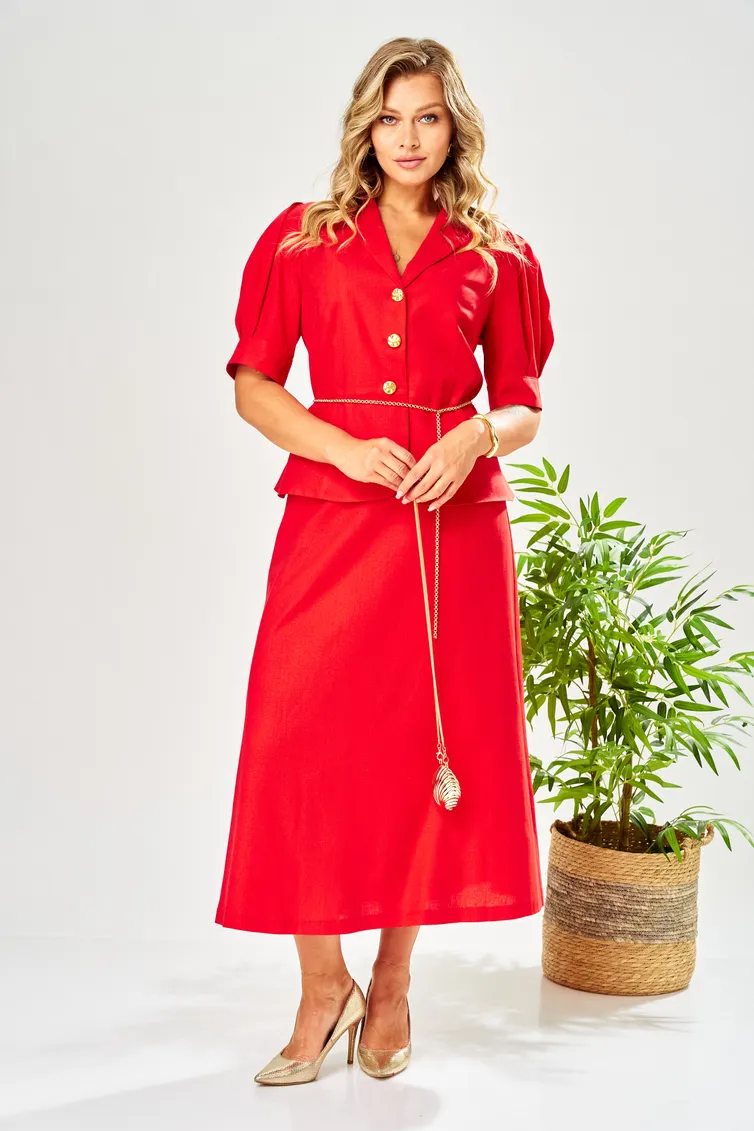 Suit Ava fashion #M-214 krasnyj