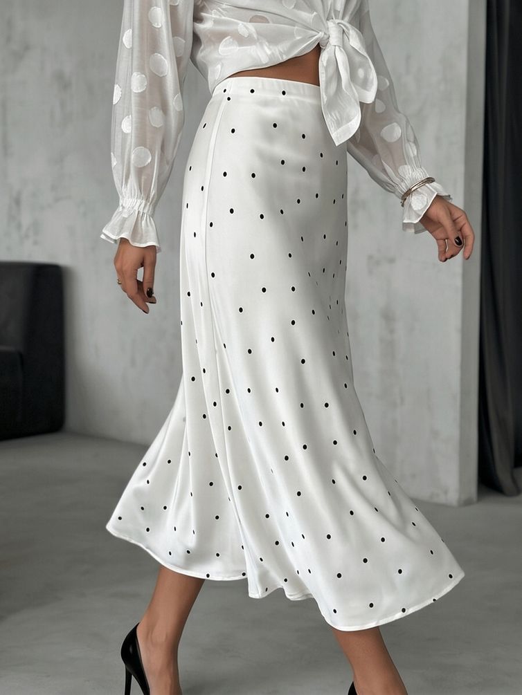 Юбка PRATA wear арт. S040 молочный