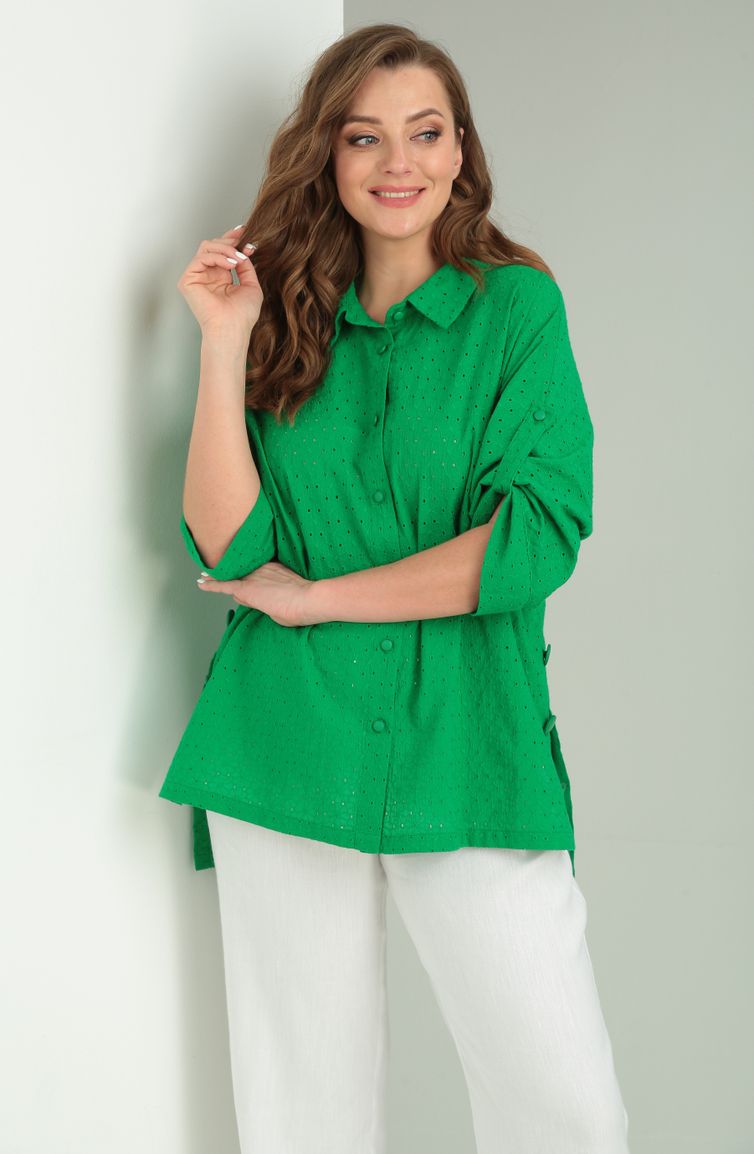Блузка Rishelie арт. 0899-1 зел