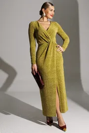 Sukienka Moda Urs #25-2879-zol