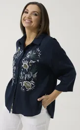 Suit Ma Cherie 3123 temno-sinij+belyj