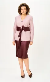 Garnitur Vilena-fashion 1147 krem+burgundi