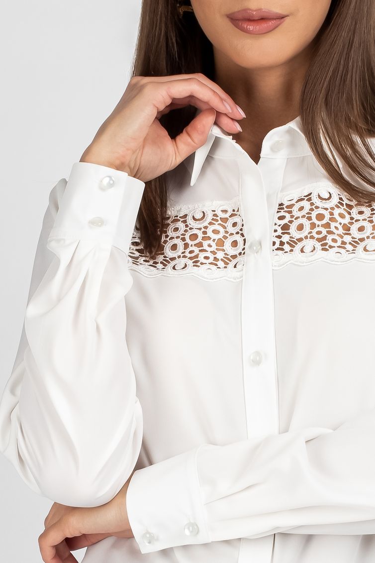 Blouse VIZAVI #737 molochnyj