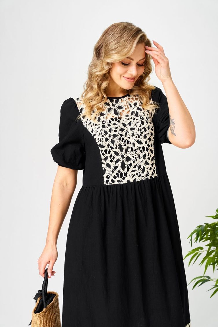 Платье Ava fashion арт. М-192 черный