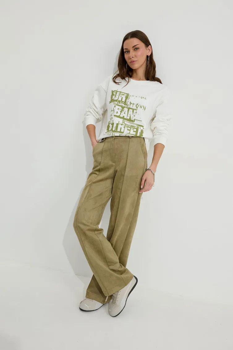 Trousers Lyushe #4314 olivka