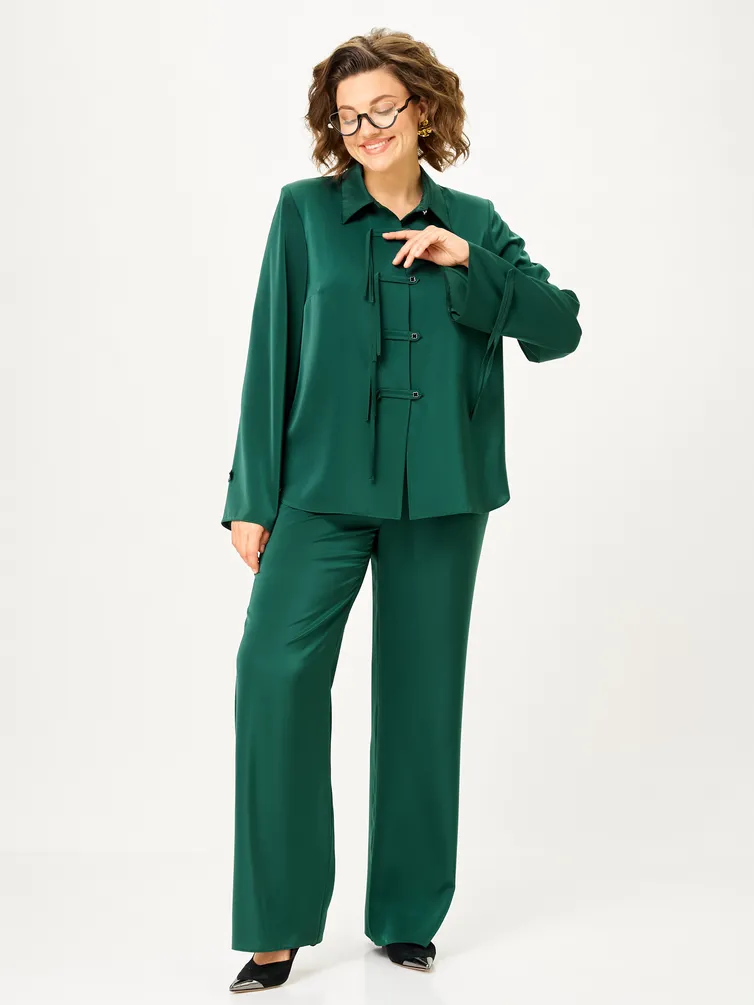 Garnitur Vilena-fashion #1163 izumrud