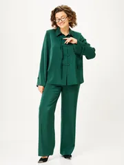 Garnitur Vilena-fashion #1163 izumrud