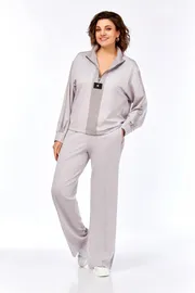 Suit Olga Style #S1001 svetlo-seryj