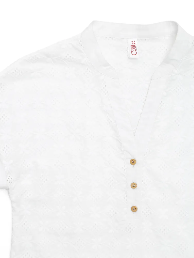 Bluzka Conte Elegant #19S-934TSP white 170