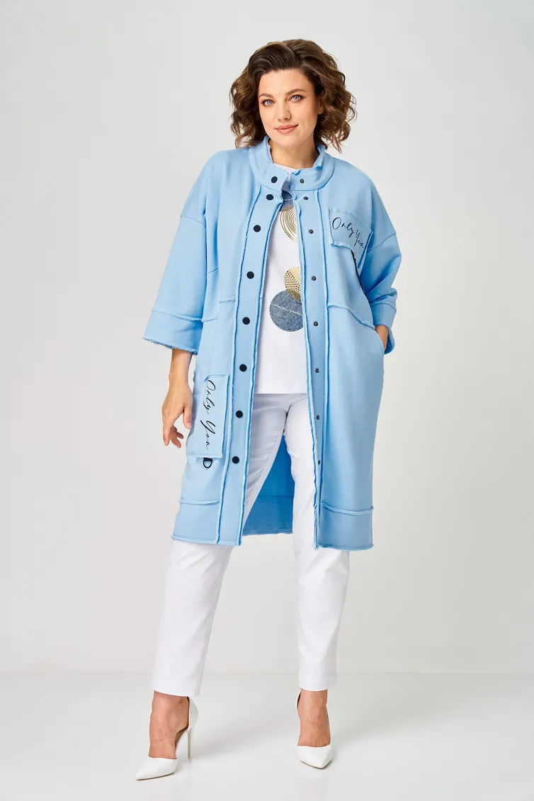 Sweter Rumoda #2019 goluboj