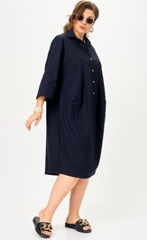 Платье SOVA 11329 синий