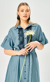 Sukienka Ava fashion M-198 dzhins