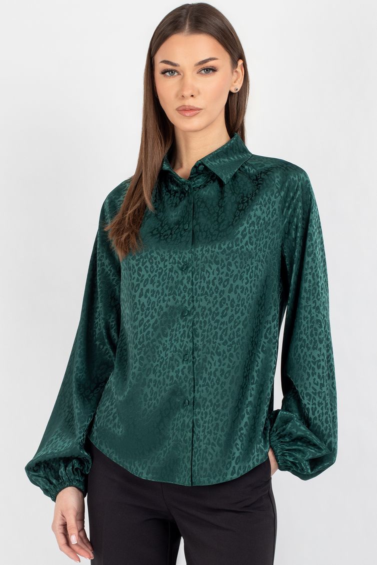 Blouse VIZAVI #742 izumrud