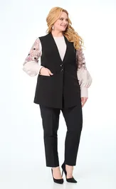 Жилет Anelli Laurel 1037 чёрный