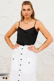 Zestaw BARBARA #B220 chernyj + belyj