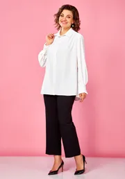 Bluzka Ava fashion #M-134 molochnyj