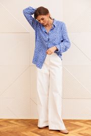 Spodnie GIZART #35377 molochnyj