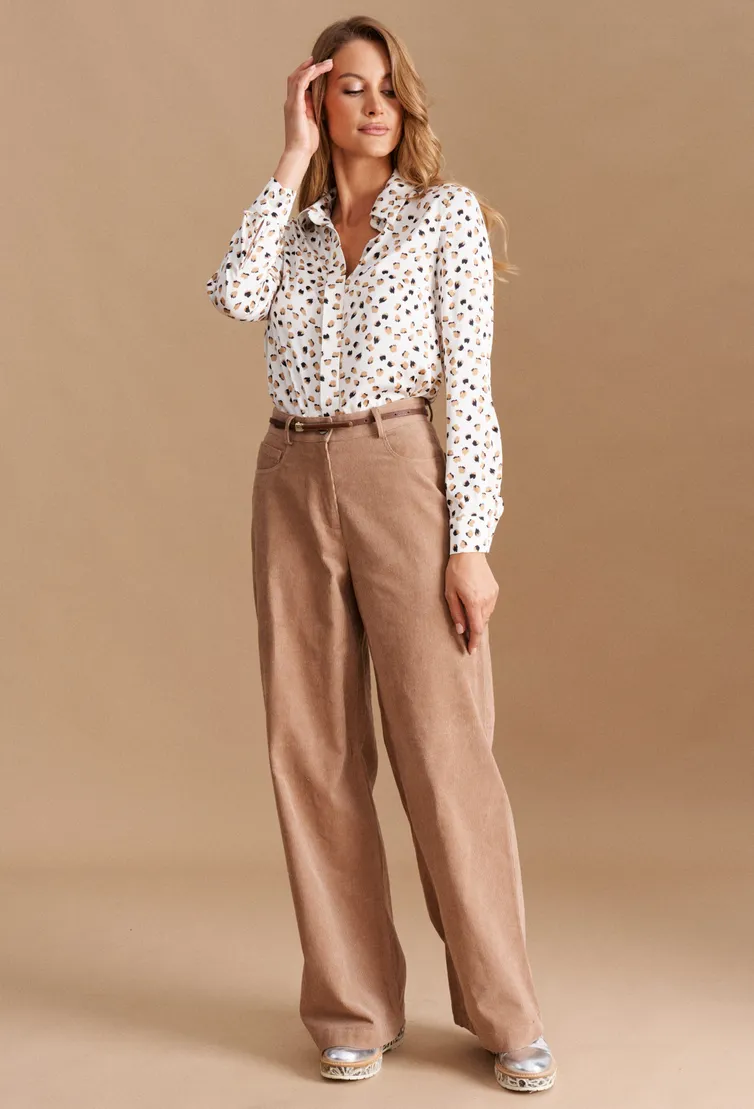Trousers Elletto Life #2308 t.bezh