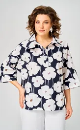 Блузка Michel Chic 786/1 цветы