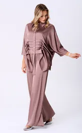 Trousers BAZALINI 5101 pudra
