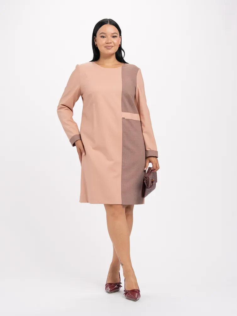 Платье FASHION CENTRE арт. Пш-3389/Персиковое/170