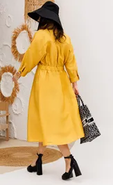 Sukienka Anastasia 1229 len