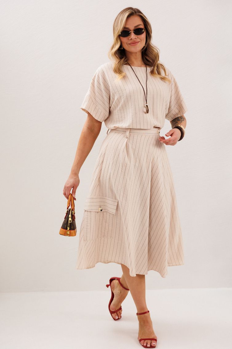 Костюм Anastasia арт. 1366 светло-бежевый