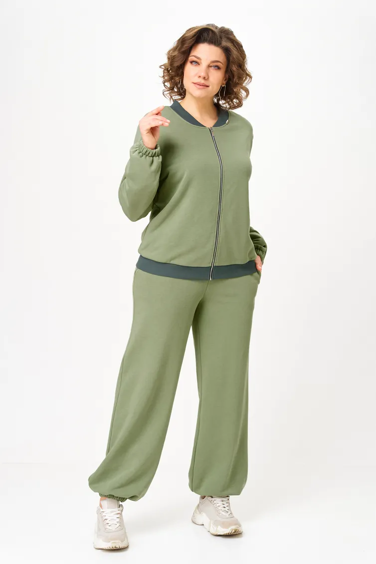 Suit Anastasia #1317 oliv
