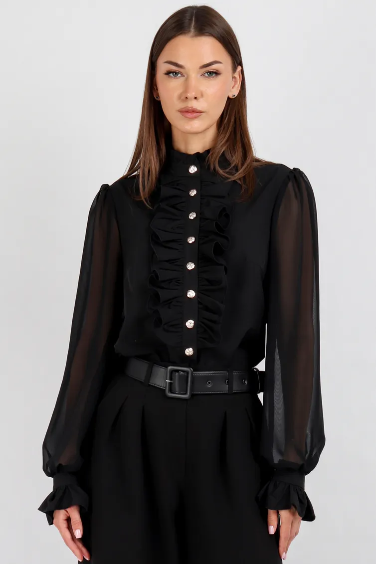 Blouse VIZAVI #750 chernyj
