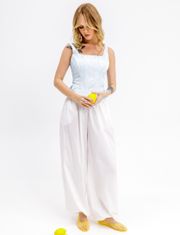 Trousers Pirs #6782 belyj