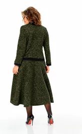 Suit Anastasia 1401 temno-olivkovyj