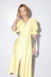 Dress Pirs #5150 zheltyj