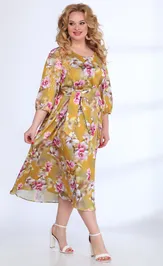 Платье Angelina & Company 516 желтый