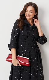 Sukienka PND 89080 chernyj