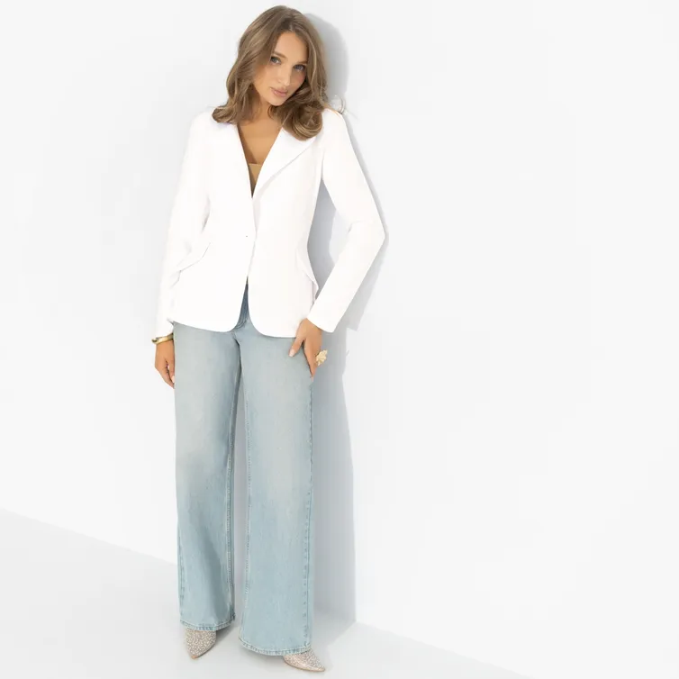Blazer CHARUTTI #Shou-pokaz (roskoshnyj belyj)
