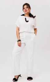 Брюки Anelli Laurel 1540.1 молочный пунш