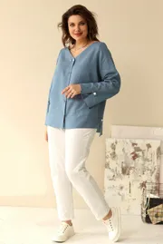Блуза BegiModa арт. 4041 джинс